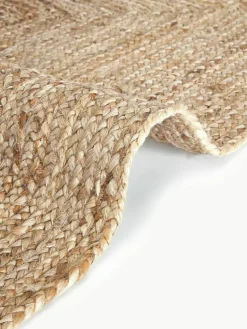 Handgefertigter Jute-Teppich Sharmila