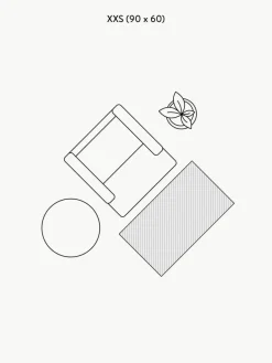 Handgefertigter Jute-Teppich Sharmila