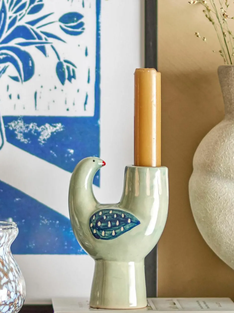 Handgefertigter Kerzenhalter Trudy