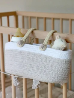 Handgefertigter Kinder-Aufbewahrungskorb Maria zum Aufhängen