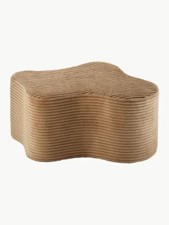 Handgefertigter Kinder-Pouf Cloud aus Cord