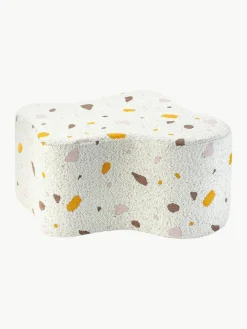 Handgefertigter Kinder-Pouf Cloud aus Bouclé