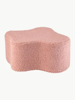 Handgefertigter Kinder-Pouf Cloud aus Teddy