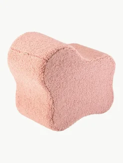 Handgefertigter Kinder-Pouf Cloud aus Teddy
