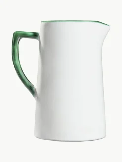 Handgefertigter Krug Grüner Hirsch, 700 ml