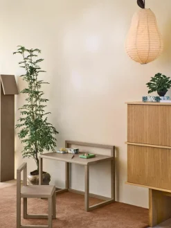 Handgefertigter Lampenschirm Pear aus Washi-Papier