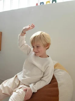 Handgefertigter Pouf Ball