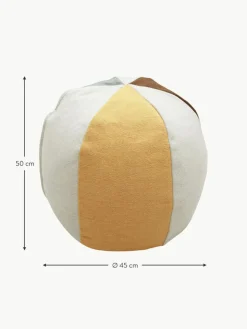 Handgefertigter Pouf Ball
