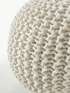 Handgefertigter Strickpouf Dori