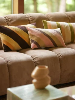 Handgefertigtes Baumwoll-Kissen Sunkissed