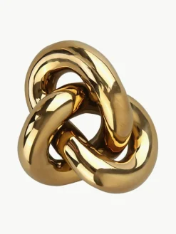 Handgefertigtes Deko-Objekt Knot, H 6 cm