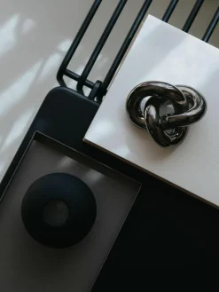 Handgefertigtes Deko-Objekt Knot, H 6 cm