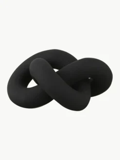 Handgefertigtes Deko-Objekt Knot, H 6 cm