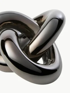 Handgefertigtes Deko-Objekt Knot, H 9 cm