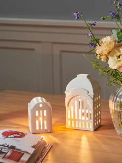 Handgefertigtes Lichthaus Urbania aus Keramik