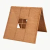 Handgefertigtes Spielzelt Tent aus Rattan