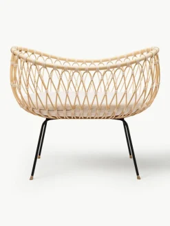 Handgefertigtes Stubenbett Emil aus Rattan