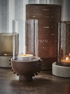 Handgefertigtes Windlicht Manet