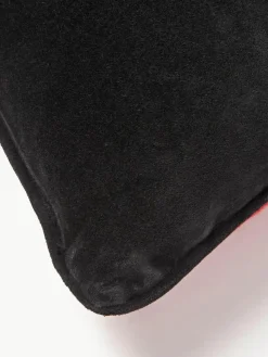 Handgefertigtes Woll-Dekokissen Safari