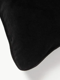 Handgefertigtes Woll-Dekokissen Lips Smolder