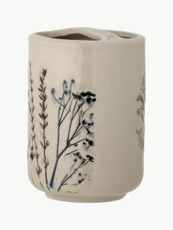 Handgemachte Bad-Accessoire Bea mit Gräser-Motiv, 2er-Set