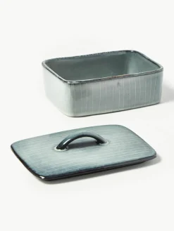 Handgemachte Butterdose Nordic Sea