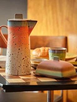 Handgemachte Butterdose 70's