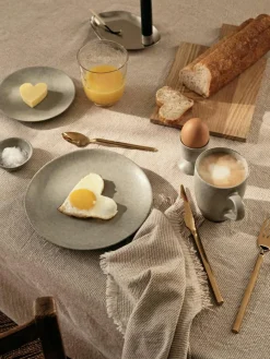 Handgemachte Dipschälchen Nordic Marsh, 4 Stück