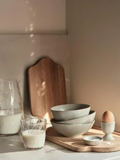 Handgemachte Dipschälchen Nordic Marsh, 4 Stück