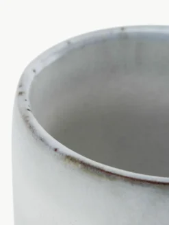 Handgemachte Espressobecher Nordic Sand, 6 Stück