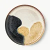 Handgemachte Frühstücksteller Jules, 2 Stück