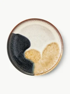 Handgemachte Frühstücksteller Jules, 2 Stück