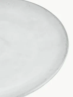 Handgemachte Platzteller Nordic Sand, 4 Stück