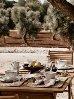 Handgemachte Schälchen Nordic Sand, 4 Stück