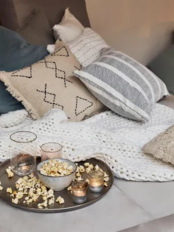 Handgemachte Schälchen Nordic Sand, 4 Stück