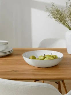 Handgemachte Servierschale Nordic Sand, Ø 34 cm