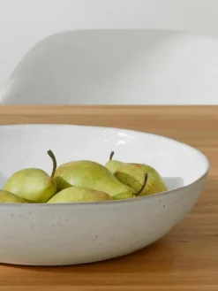 Handgemachte Servierschale Nordic Sand, Ø 34 cm