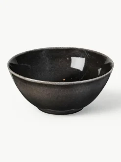 Handgemachte Servierschüssel Nordic Coal, Ø 25 cm