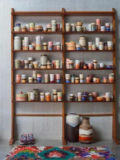 Handgemachte Tassen 70's, 4 Stück