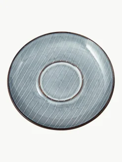 Handgemachte Teetasse Nordic Sea mit Untertasse