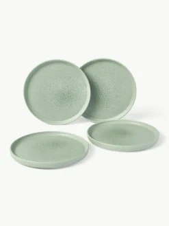 Handgemachtes Geschirr-Set Pam mit reaktiver Glasur, 4 Personen (12-tlg.)