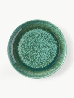 Handgemachtes Geschirr-Set Pam mit reaktiver Glasur, 4 Personen (12-tlg.)