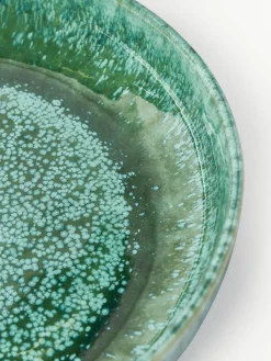 Handgemachtes Geschirr-Set Pam mit reaktiver Glasur, 4 Personen (12-tlg.)