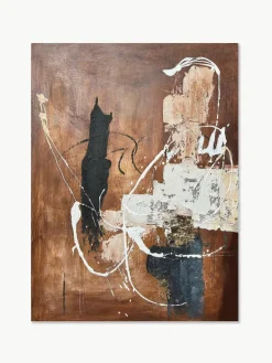 Handgemaltes Leinwandbild Rust