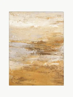 Handgemaltes Leinwandbild Hydrate mit Holzrahmen