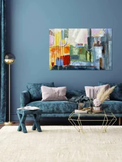 Handgemaltes Leinwandbild Pittura Astratta