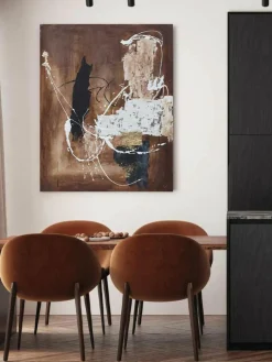 Handgemaltes Leinwandbild Rust