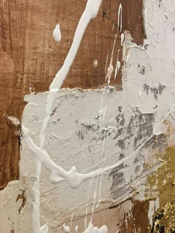 Handgemaltes Leinwandbild Rust