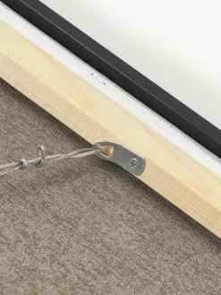 Handgemaltes Leinwandbild Simple Living mit Holzrahmen