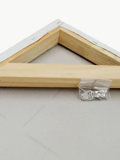 Handgemaltes Leinwandbild Golden Blue II